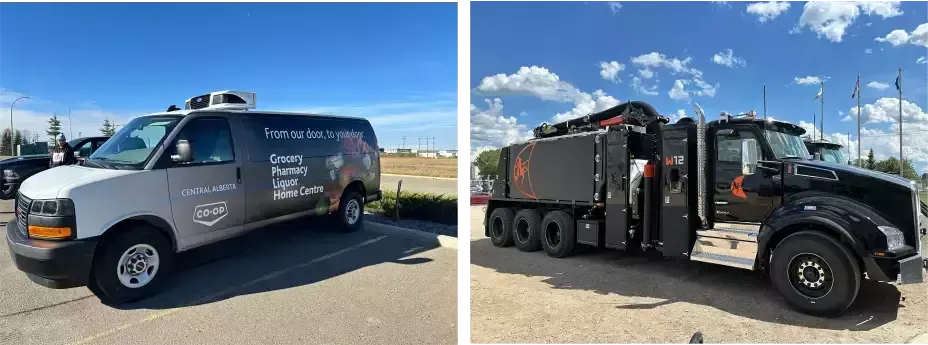 Custom decal work by DG Signs